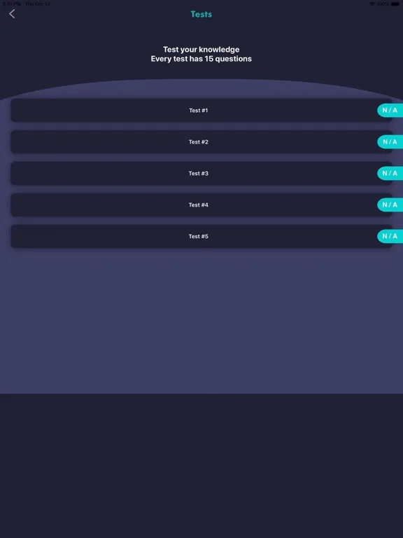 Ảnh chụp màn hình của Real Estate Exam Prep 2022 iPad 