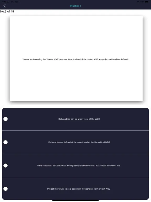 Ảnh chụp màn hình của Real Estate Exam Prep 2022 iPad 