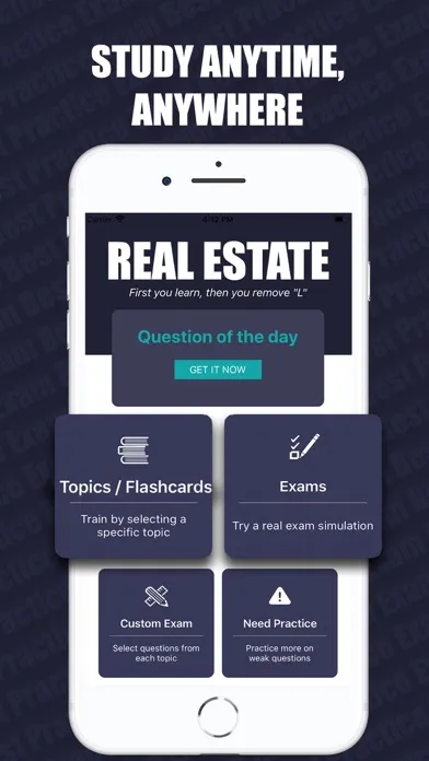 Ảnh chụp màn hình của Real Estate Exam Prep 2022