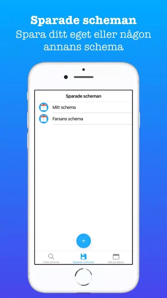 ภาพหน้าจอของ Skiftschema Pro
