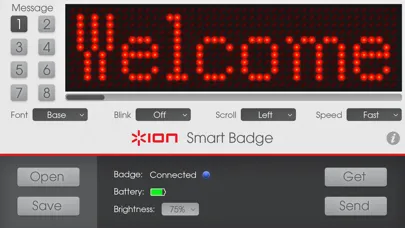 Captures d'écran de ION Smart Badge