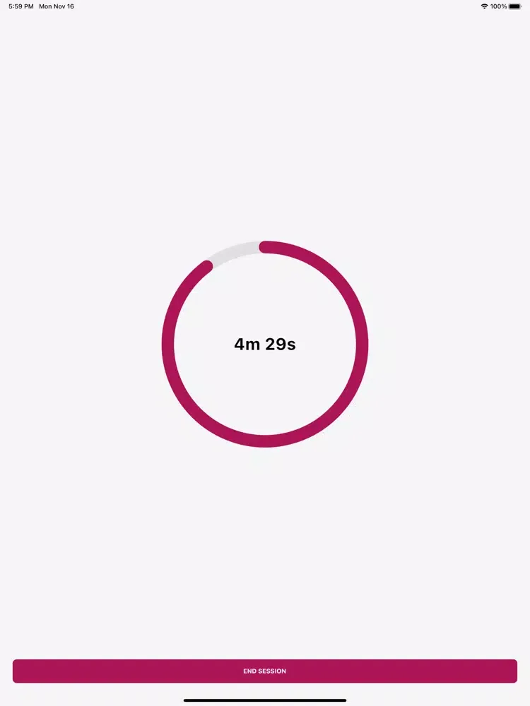 Capturas de tela do Mello - Meditation Tracker iPad 