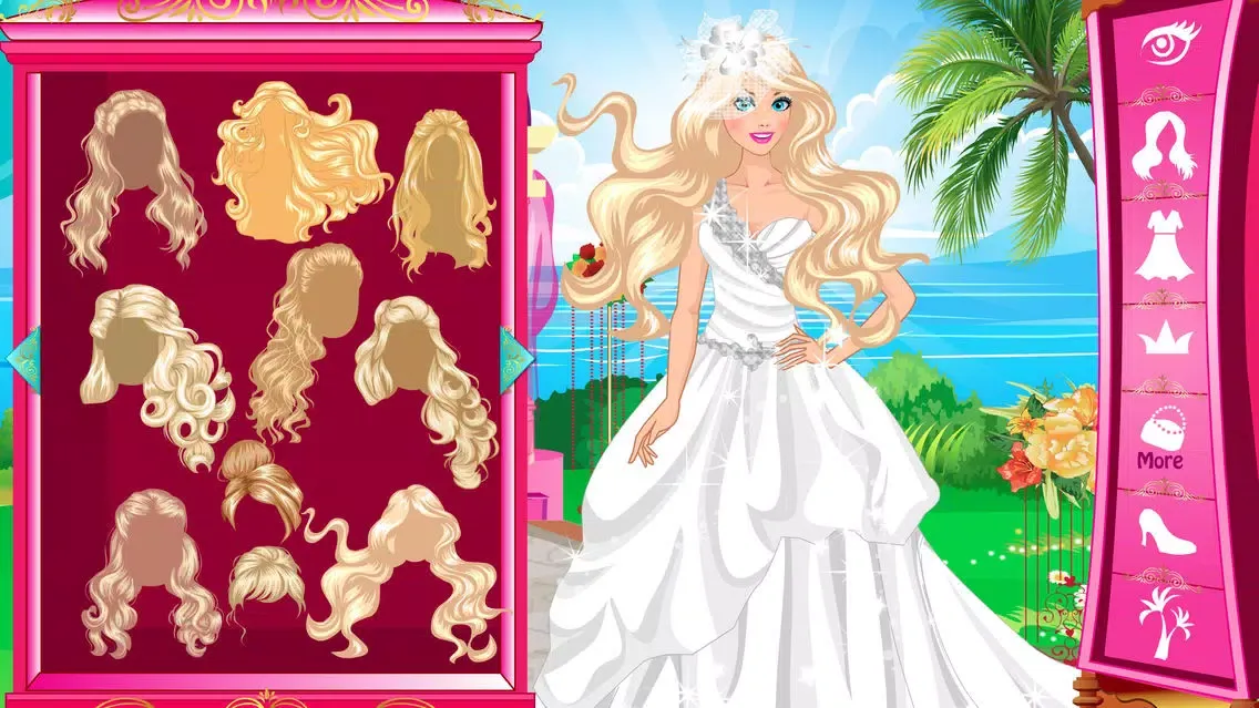 Captures d'écran de 50 wedding gowns for Barbara