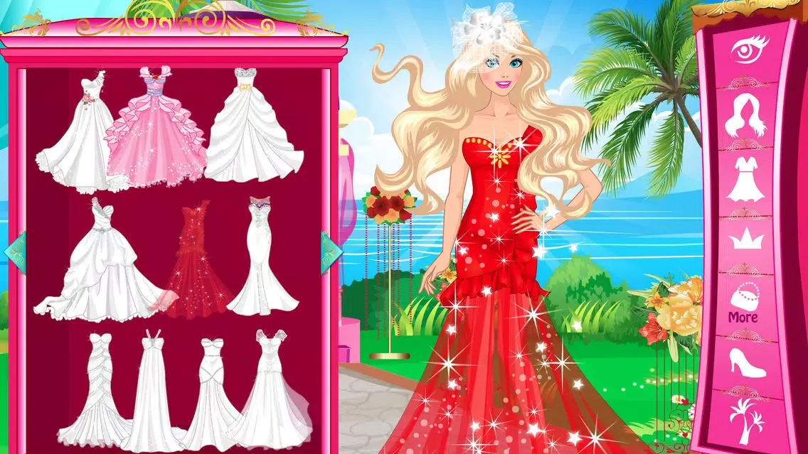 Captures d'écran de 50 wedding gowns for Barbara