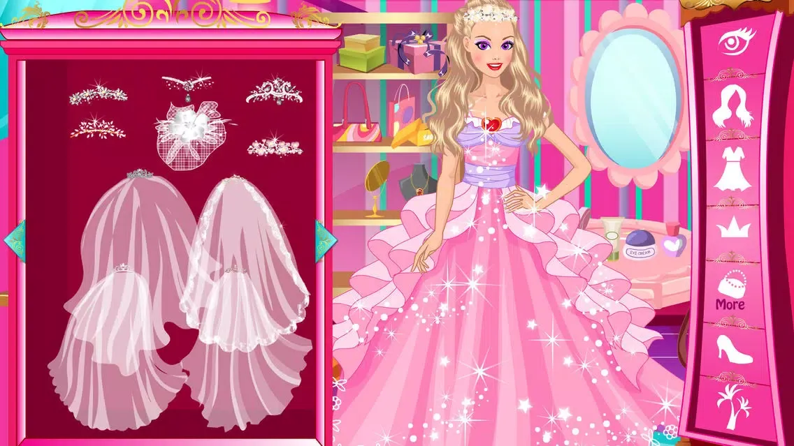 Captures d'écran de 50 wedding gowns for Barbara