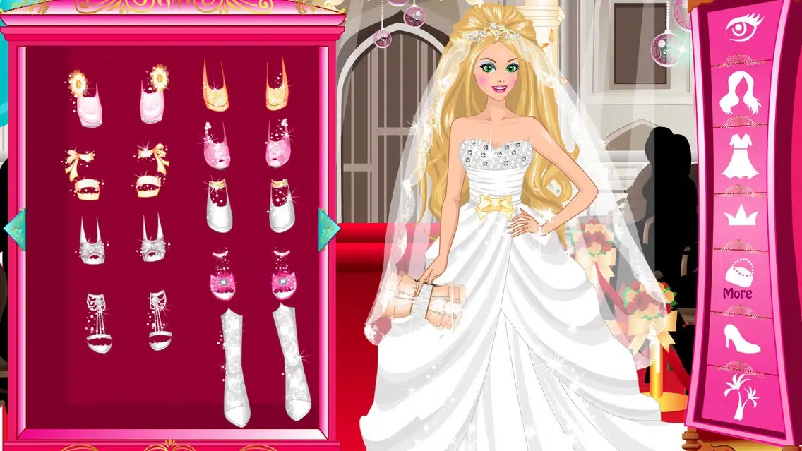 Captures d'écran de 50 wedding gowns for Barbara