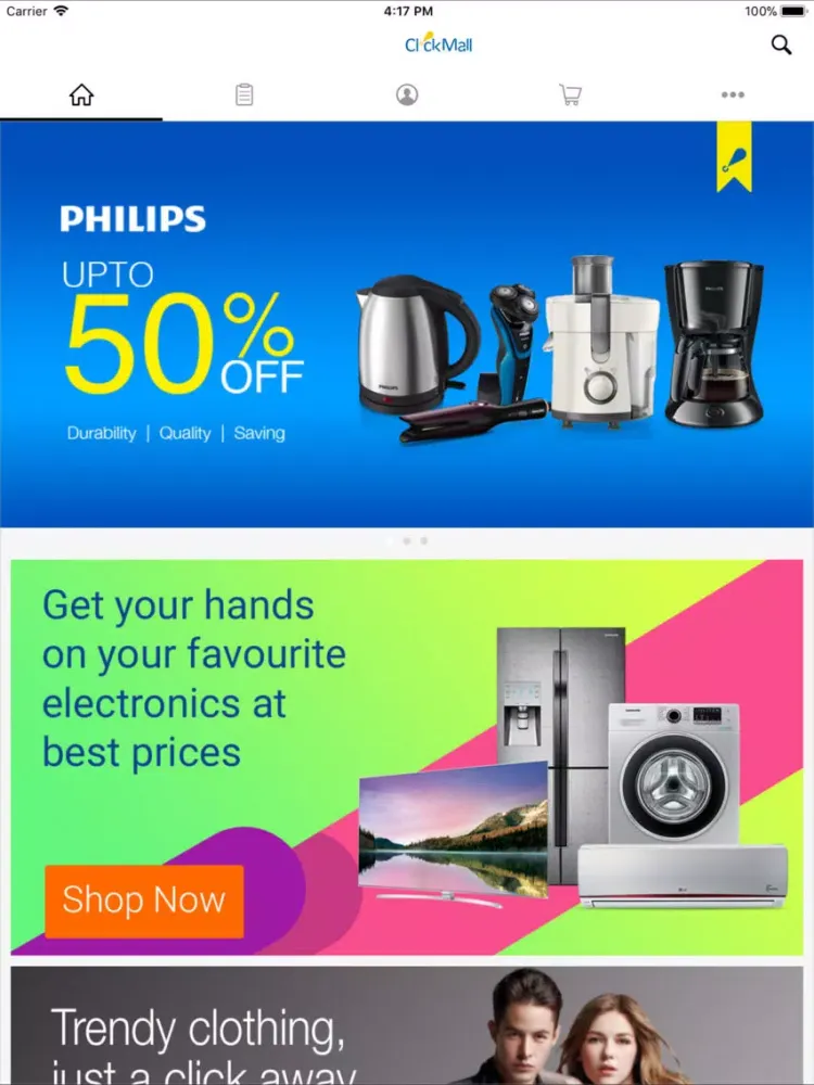 ClickMall iPad  স্ক্রিনশট