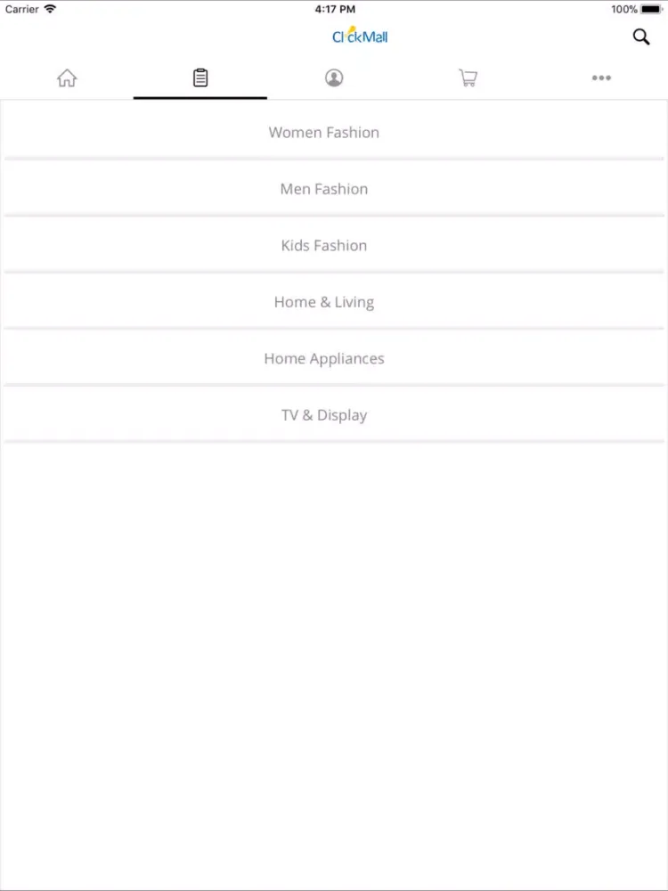 ClickMall iPad  স্ক্রিনশট