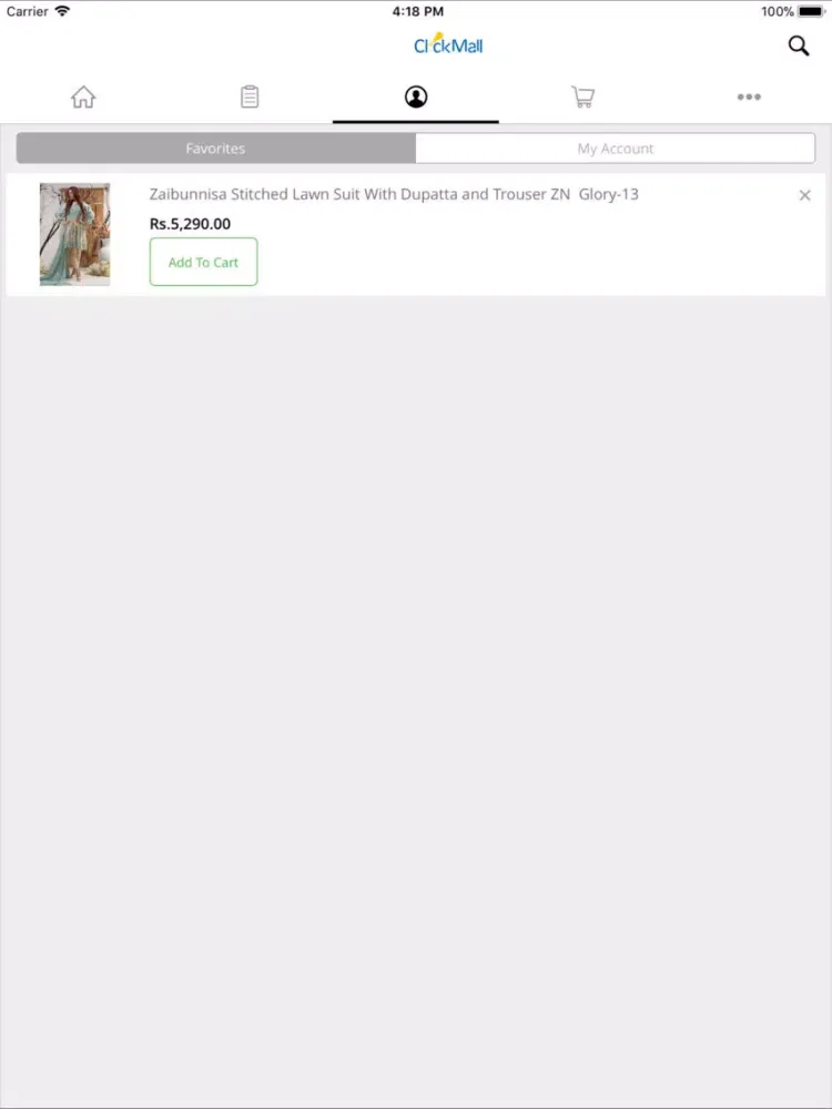 ClickMall iPad  স্ক্রিনশট
