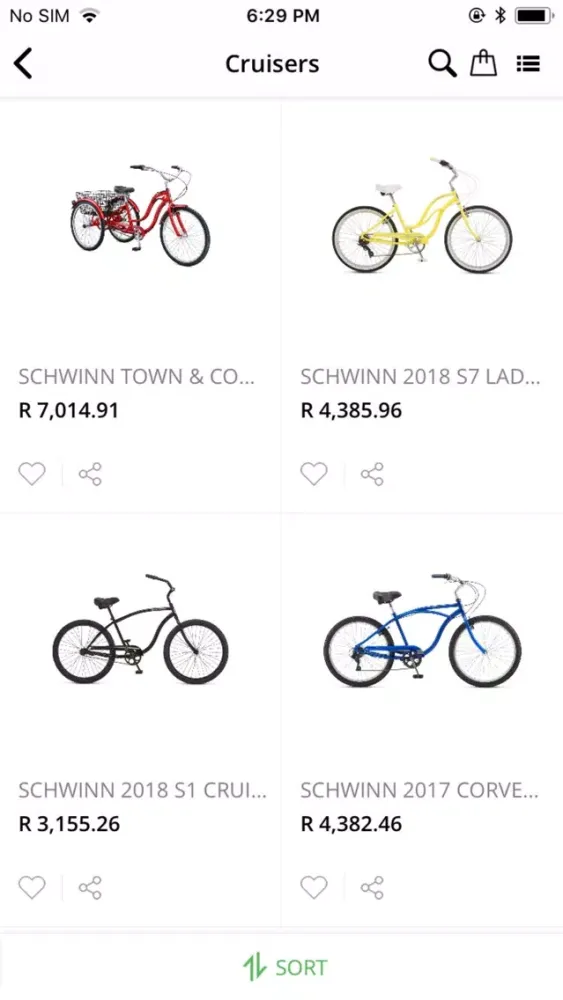 Cycle Teknix Online Shop Screenshots