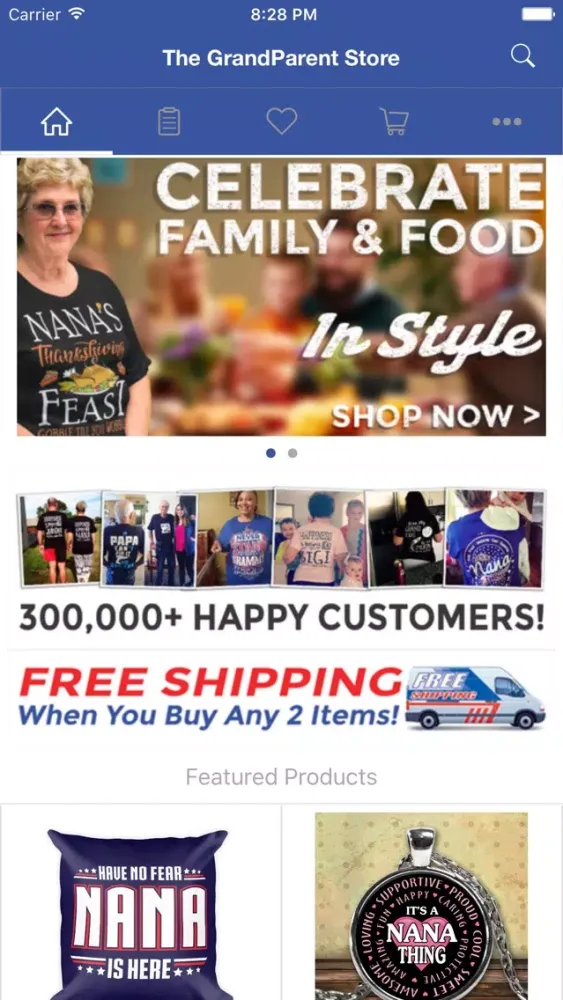 The GrandParent Store स्क्रीनशॉट