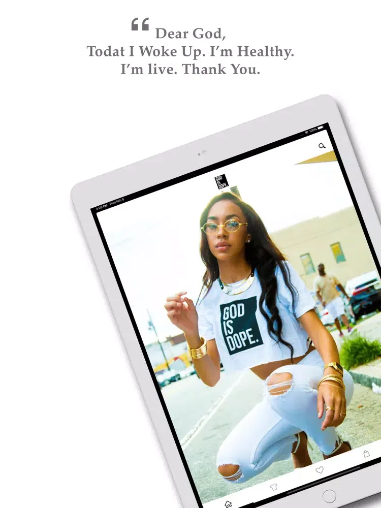 Screenshot di God Is Dope iPad 