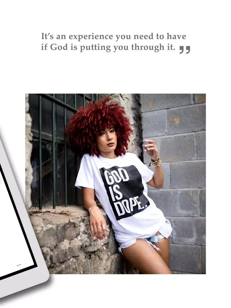 Screenshot di God Is Dope iPad 