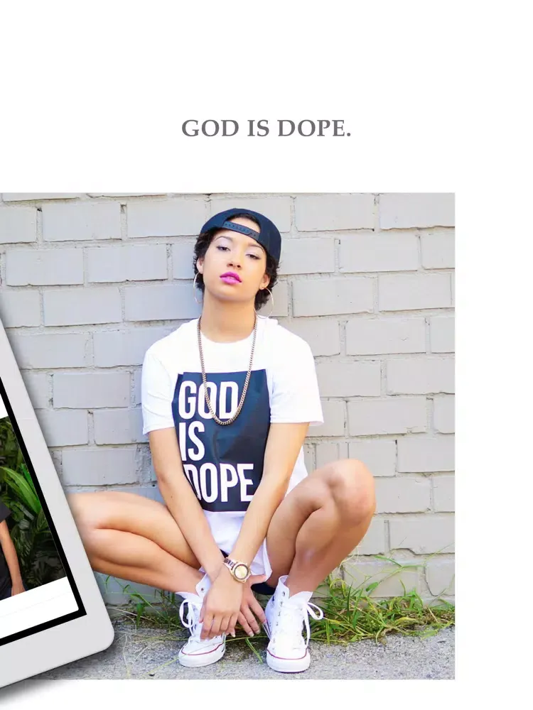 Screenshot di God Is Dope iPad 