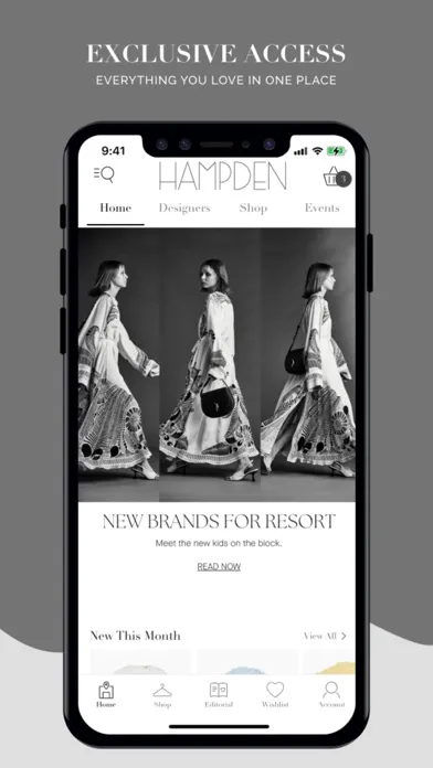 Hampden Clothing سکرین شاٹس