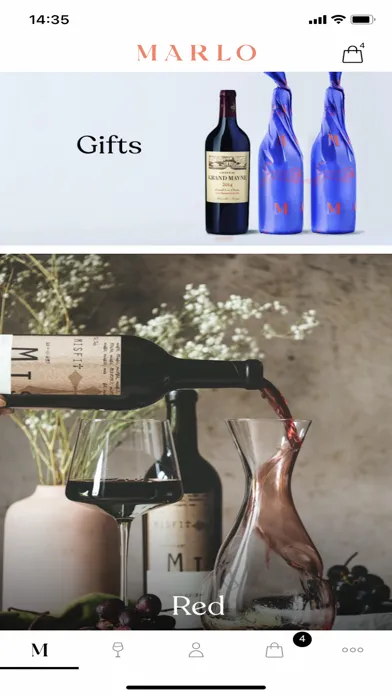 Screenshot di MARLO Wine