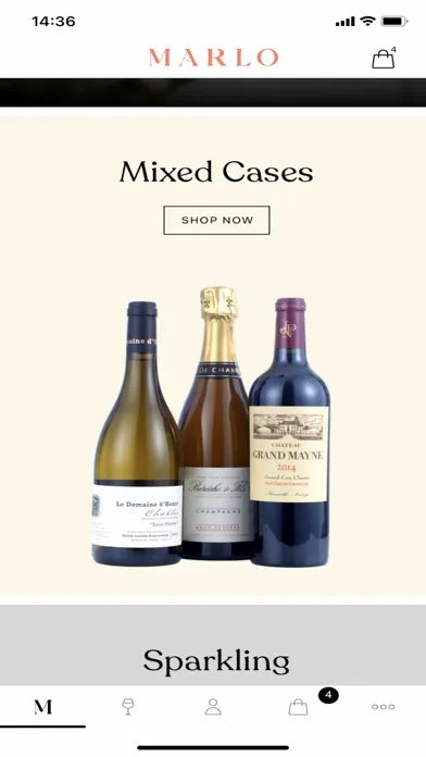Screenshot di MARLO Wine