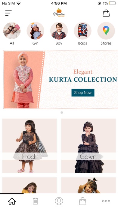 Mumkins Kids Wear 스크린샷