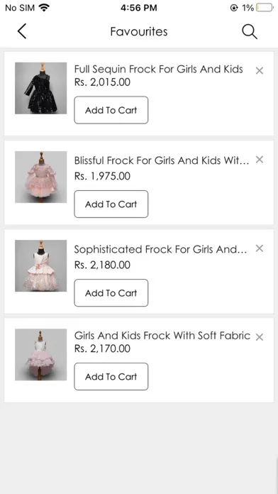 Tangkapan layar Mumkins Kids Wear