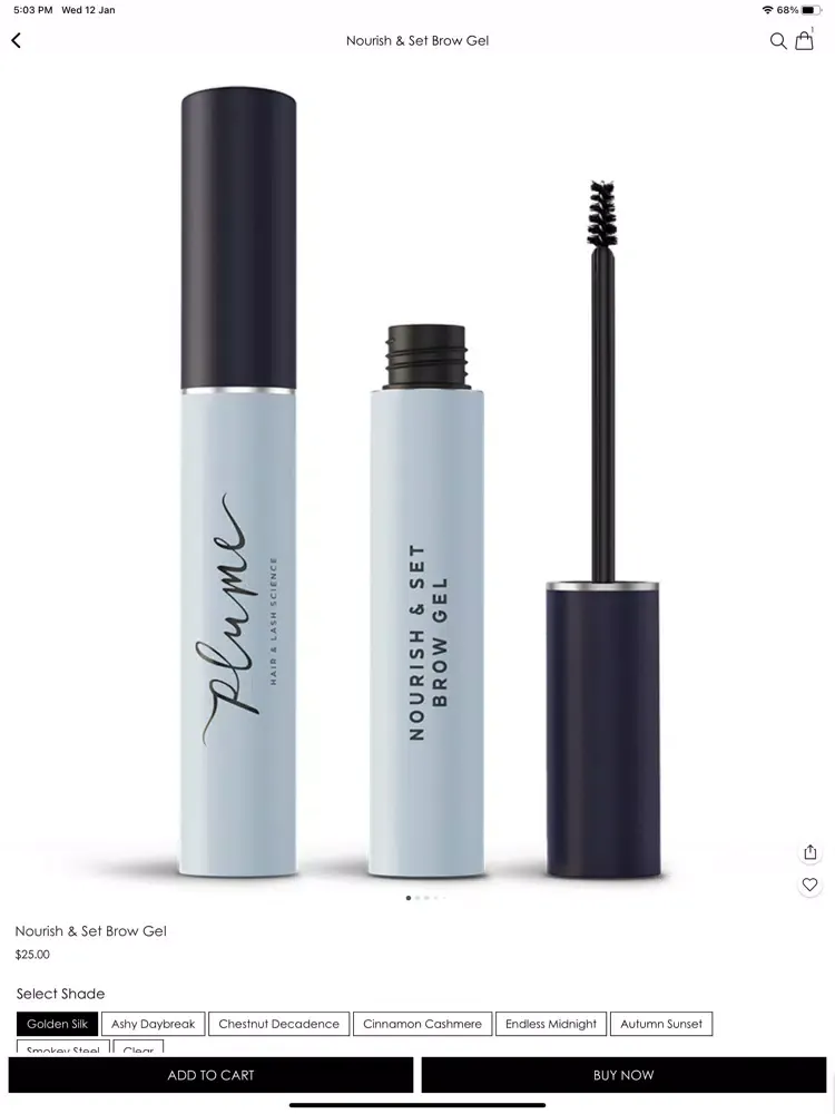 ภาพหน้าจอของ Plume Hair & Lash Science iPad 