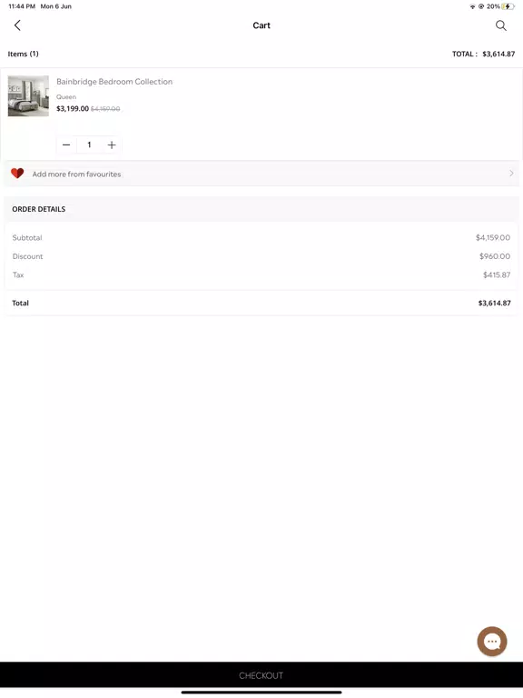 PAYLESS FURNITURE iPad  Screenshots