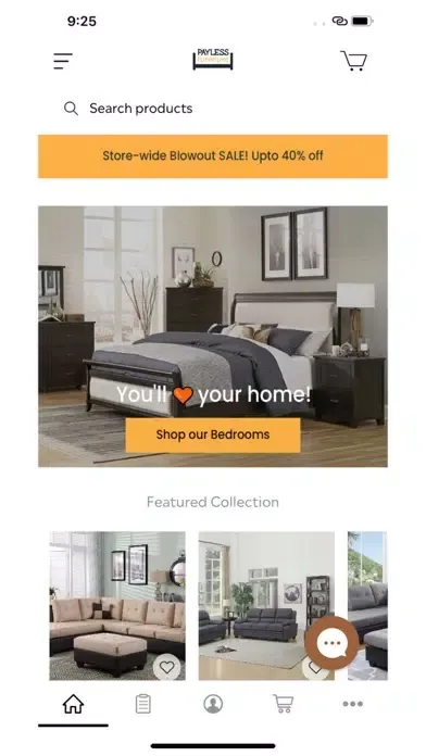 Tangkapan layar PAYLESS FURNITURE