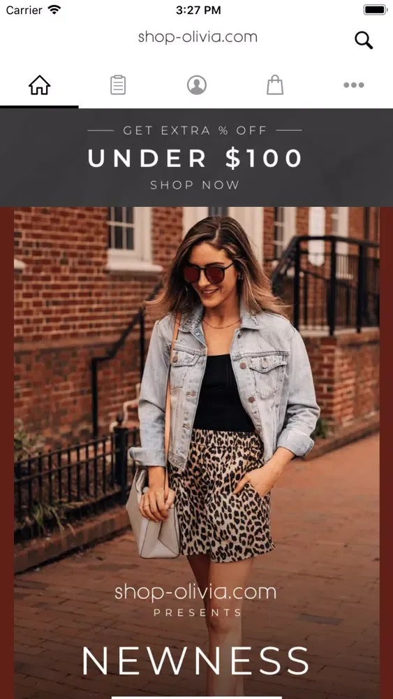 shop-olivia.com Screenshots