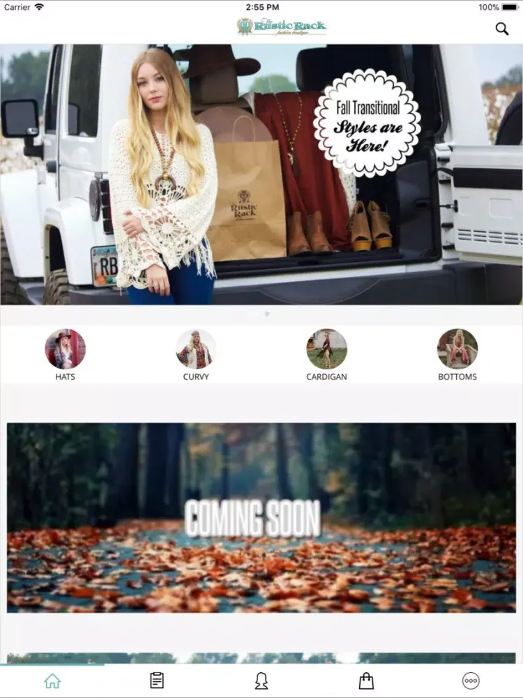 Tangkapan layar The Rustic Rack Boutique, LLC iPad 
