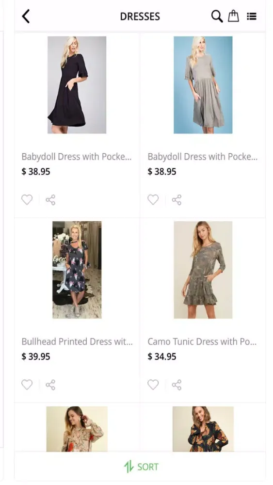 Tangkapan layar The Rustic Rack Boutique, LLC