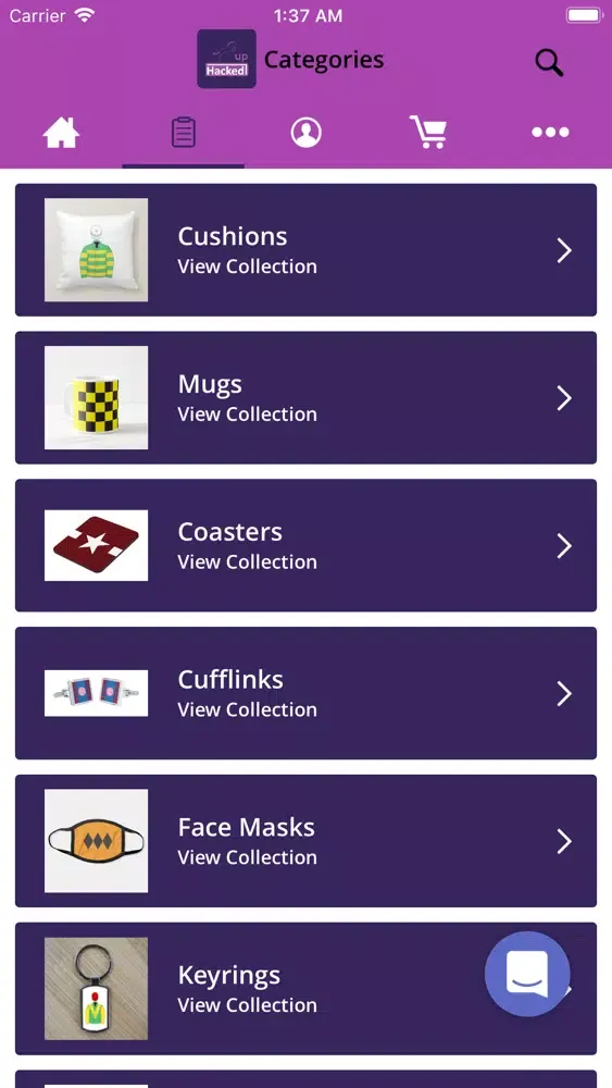 Zrzuty ekranu Hacked Up Horse Racing Gifts