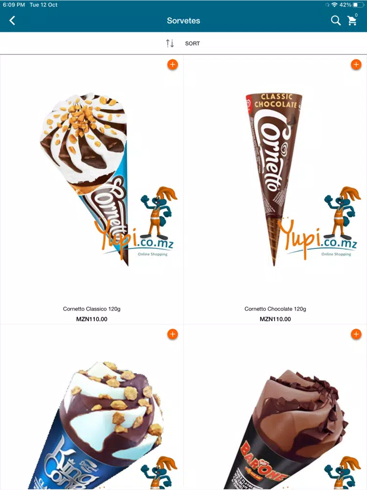 Yupi.co.mz iPad  سکرین شاٹس