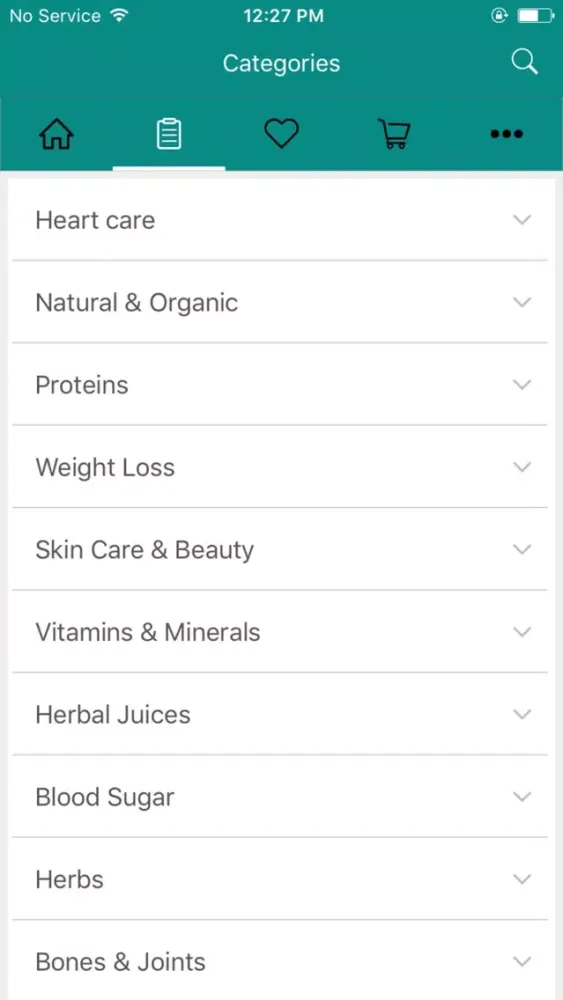 SHARRETS NUTRITIONS应用截图