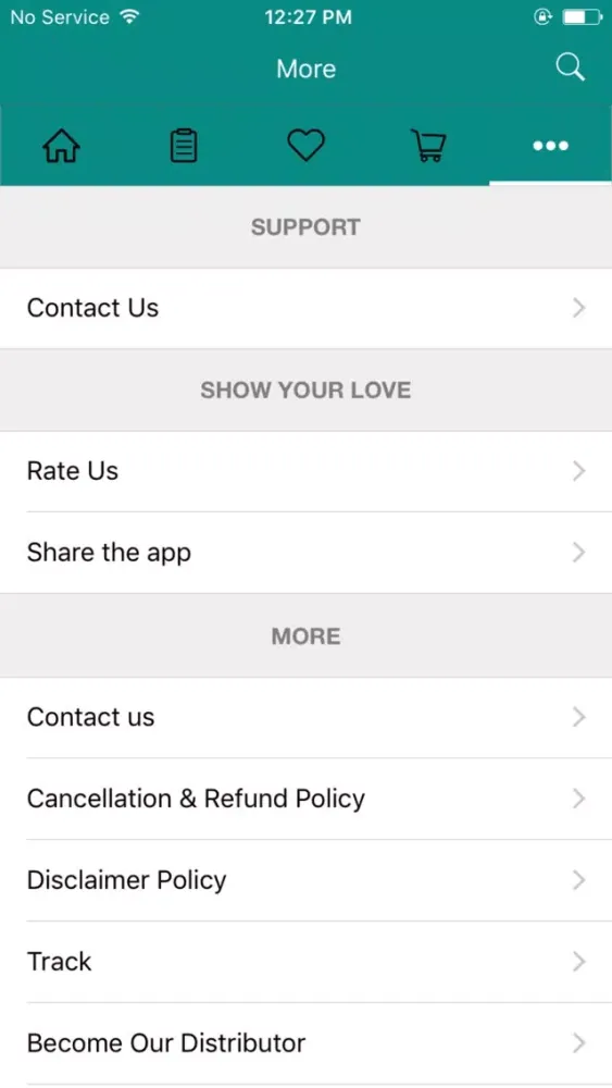 SHARRETS NUTRITIONS应用截图