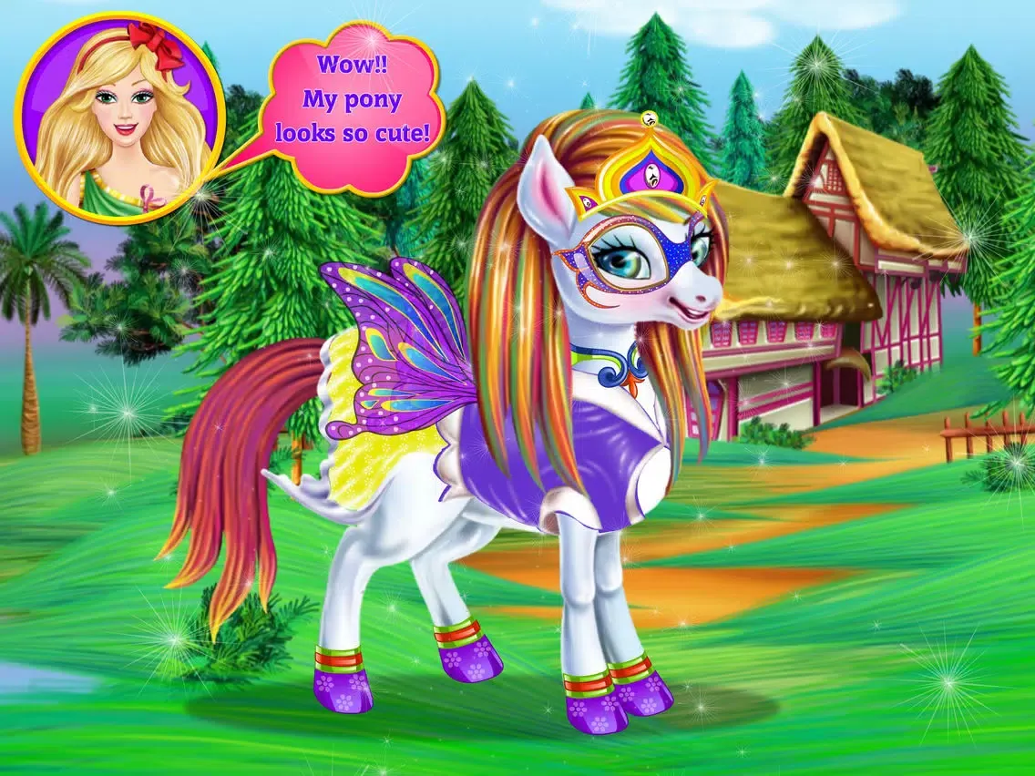 Screenshot di Barbara Pony Dress Designer iPad 