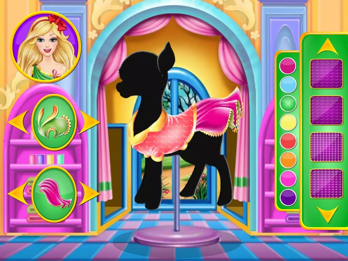 Screenshot di Barbara Pony Dress Designer iPad 