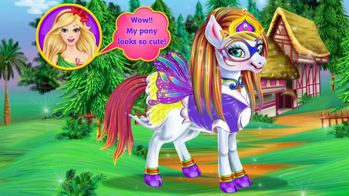 Screenshot di Barbara Pony Dress Designer