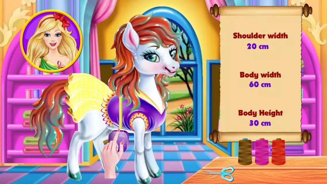 Screenshot di Barbara Pony Dress Designer
