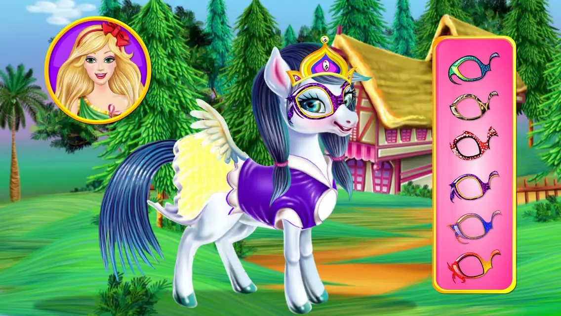 Screenshot di Barbara Pony Dress Designer