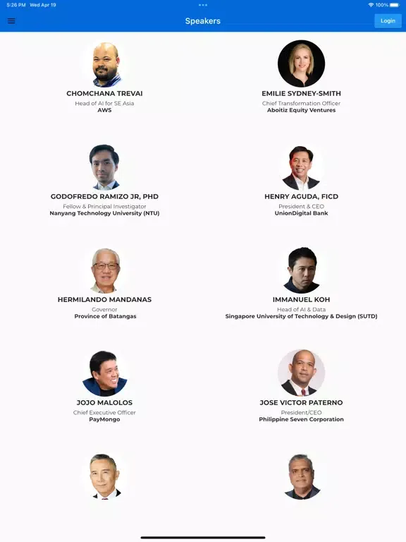 AI Summit Philippines iPad  سکرین شاٹس