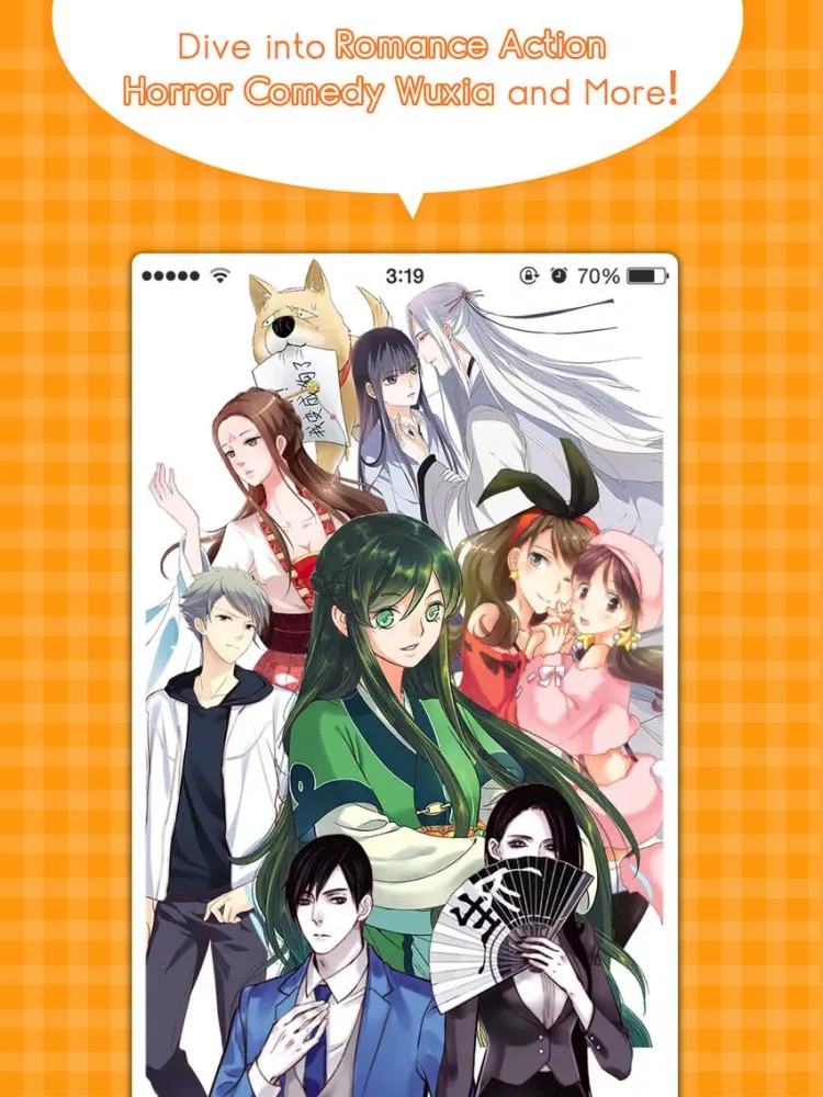 Buka Manga - Premium daily comics iPad  스크린샷