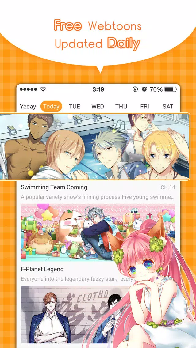 Buka Manga - Premium daily comics Ekran Görüntüleri
