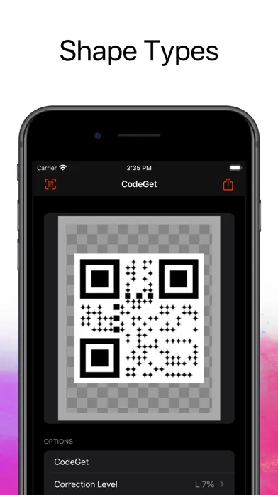 CodeGet Qr Code Generator应用截图