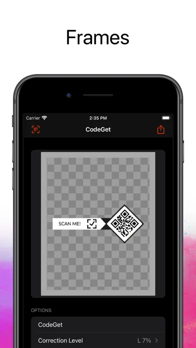 CodeGet Qr Code Generator应用截图