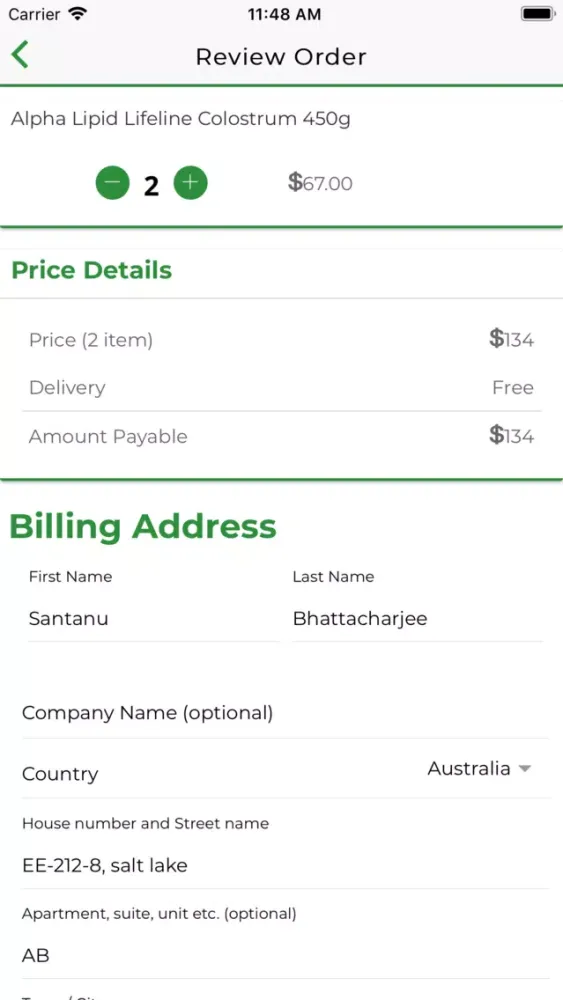 Colostrum Australia Screenshots