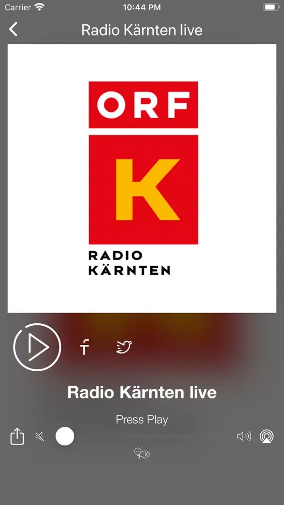 Tangkapan skrin Radio Austria | Österreich FM