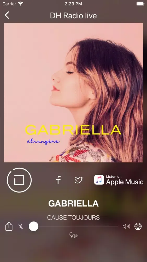 Ảnh chụp màn hình của Radio Belgique - Radio Belgium