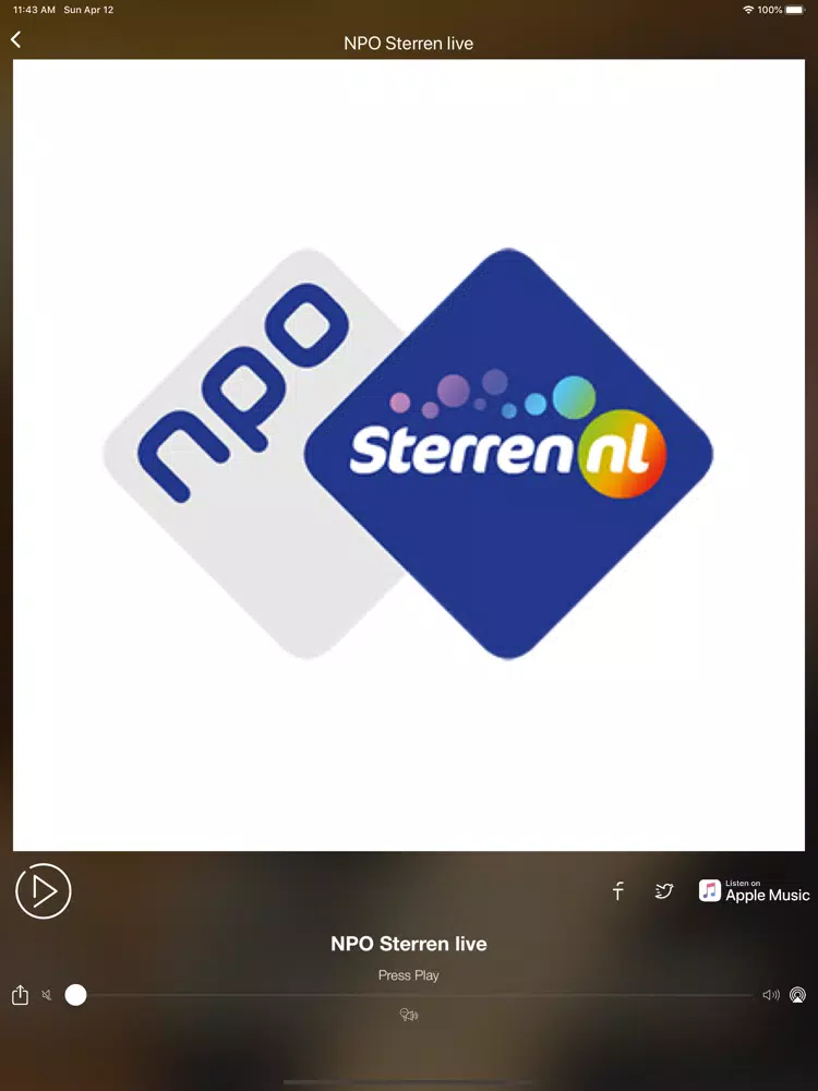 Radio Netherlands | Holland FM iPad  Screenshots