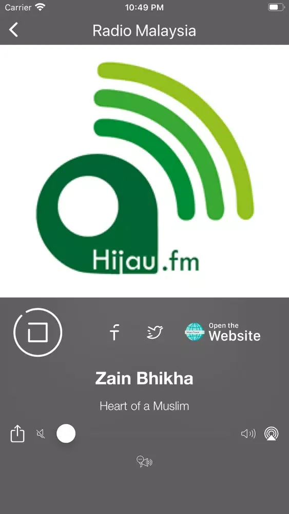 Скриншоты Radio Online Malaysia