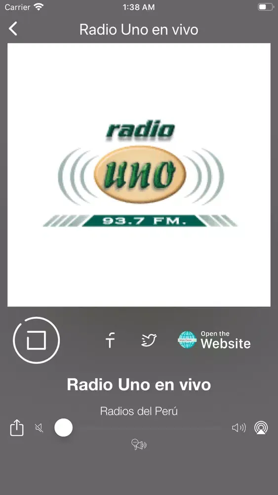 Radio Perú; Radios FM Peruanas應用截圖