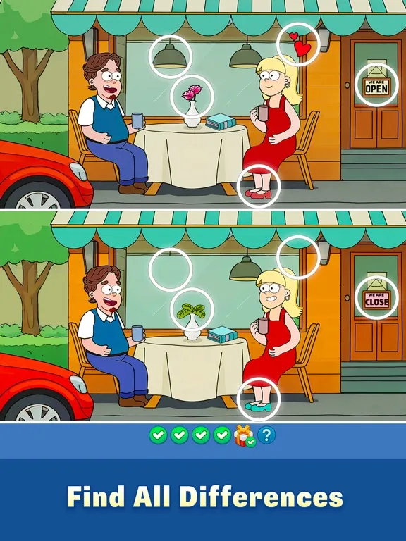 Capturas de pantalla de Find Fun Difference: Spot it! iPad 